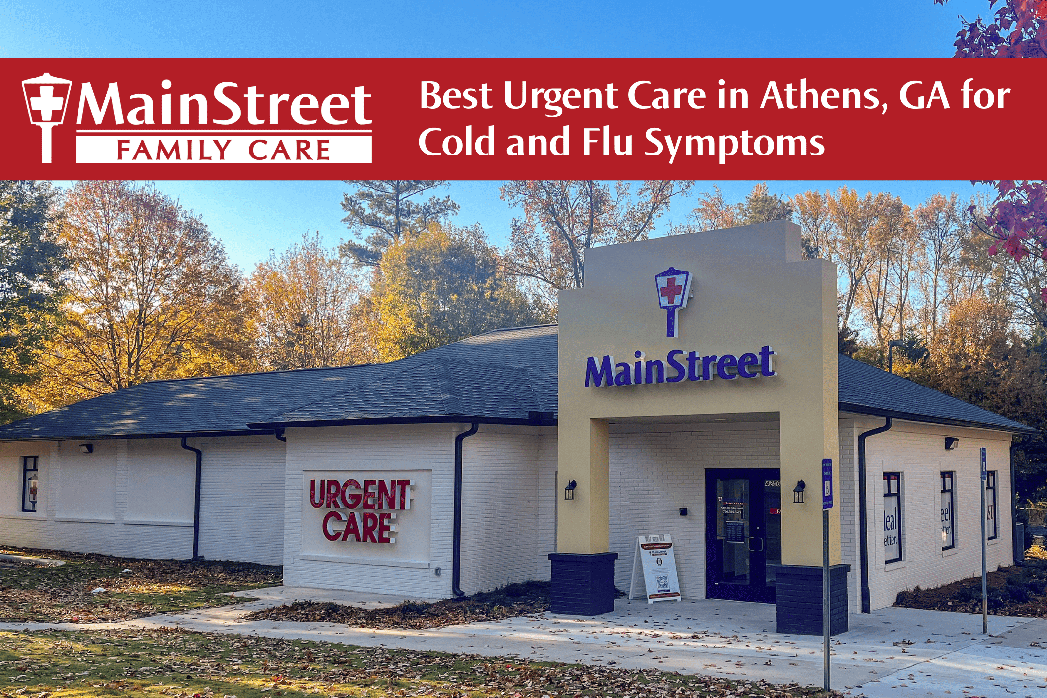 MainStreet Family Care the best urgent care in Athens, Georgia