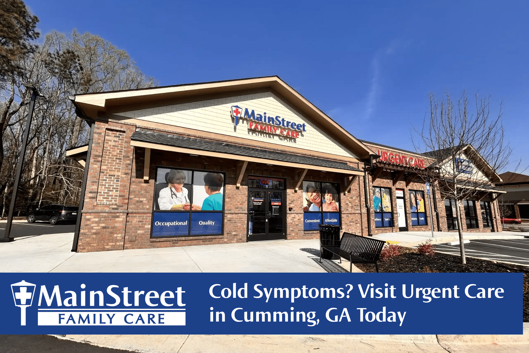 MainStreet Family Care an urgent care in Cumming, Georgia